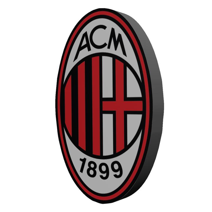 استیکر  چوبی میلان بانیبو مدل Ac Milan